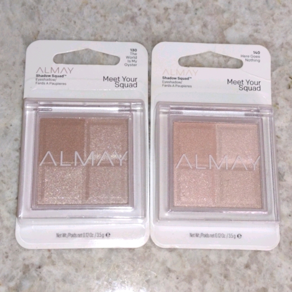 Almay shadow squad. 130 and 140. Eyeshadow